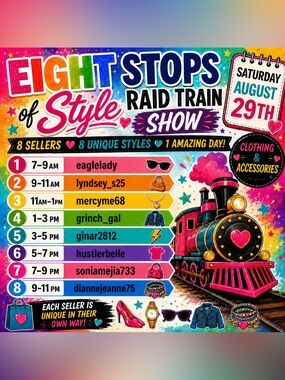 Eight stops of style raid train